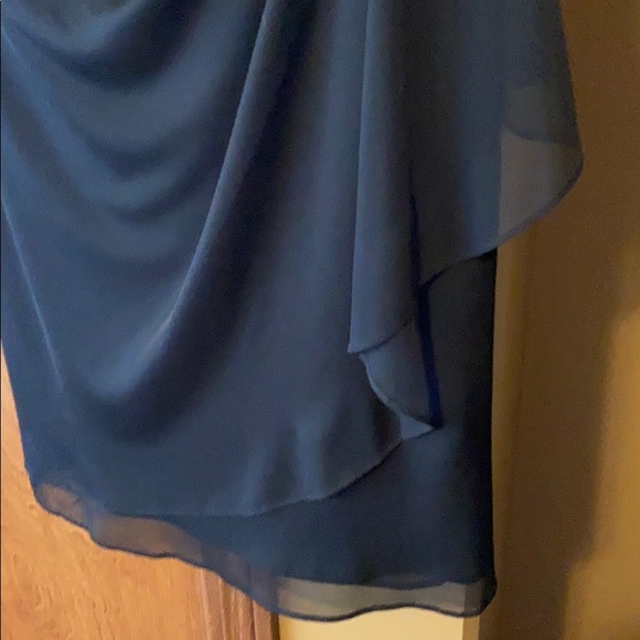 Semi Formal Black Mini Dress - Picture 3 of 6